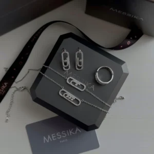 طقم ميسكا فضي
