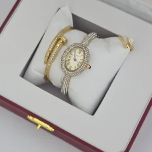 طقم كارتير (ساعه واسواره وخاتم)