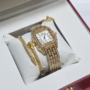 طقم كارتير (ساعه واسواره وخاتم)